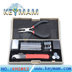 Professional 12 in 1 HUK Lock Disassembly Tool Locksmith Tools Kit Remove Lock Repairing Lock Pick Set